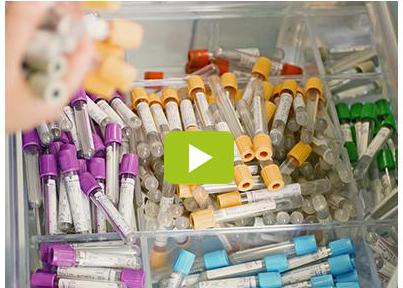 PET采血管出产线出产画面