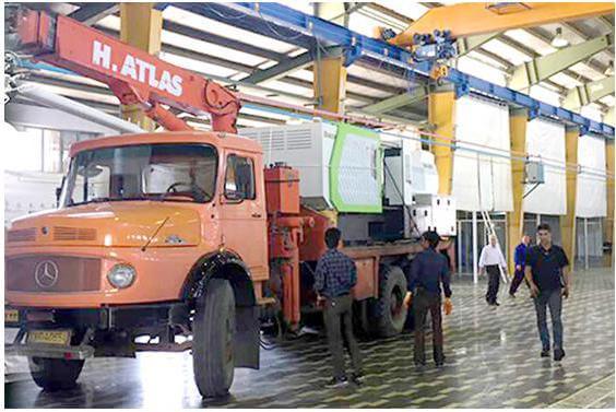 代理商注塑机出运实拍图