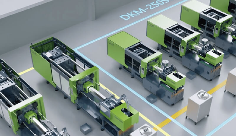 游艇会yth206智能注塑出产线